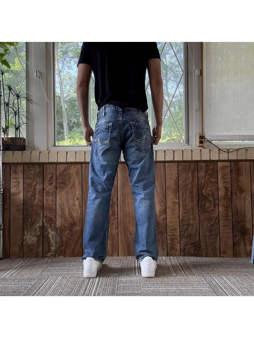 premium straight y2k denim.
